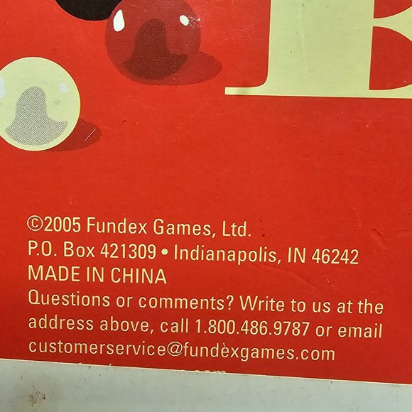New 2005 Fundex Games Small Elimination Wood Marbles Dice Ages 5+ - Picture 10 of 11